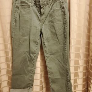 Sonoma olive green capri